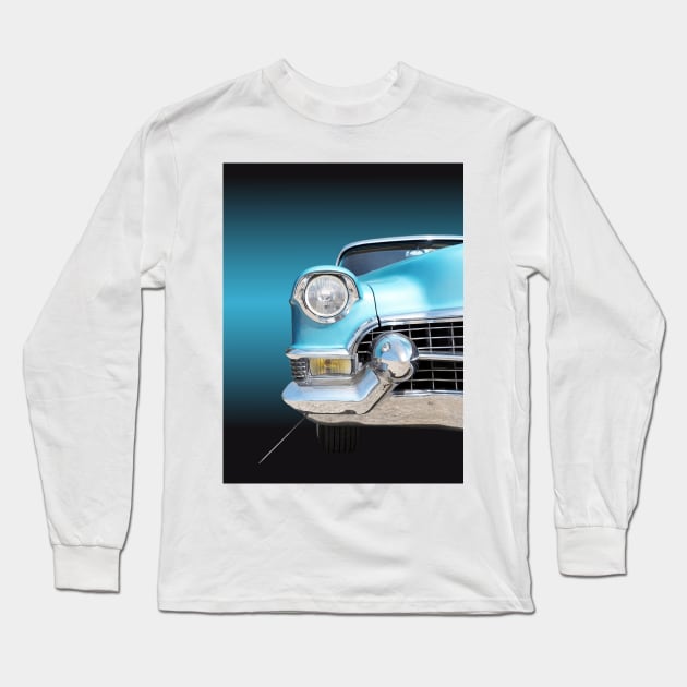 US American classic car 1955 series 62 Long Sleeve T-Shirt by Beate Gube